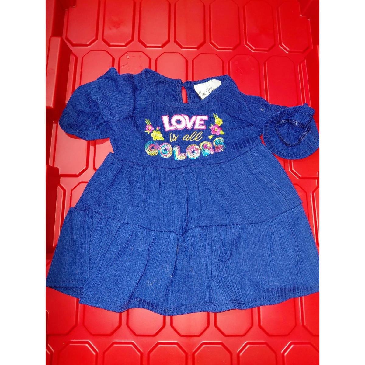 Rare Edition Love All Colors Dress 3to 6 Months
